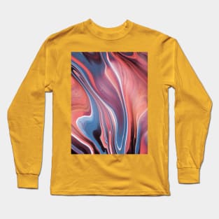 Peinture multiples couleurs Long Sleeve T-Shirt